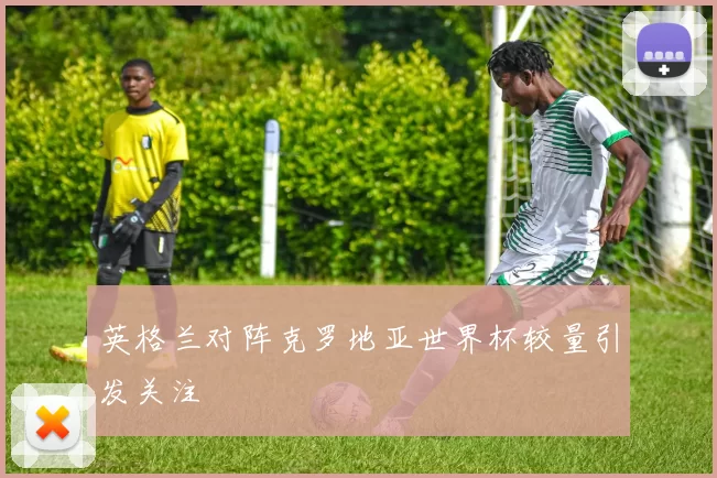 英格兰对阵克罗地亚世界杯较量引发关注